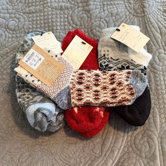 Assorted Patterned Socks Set - Picture 1 of 10